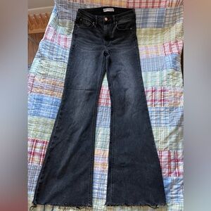 Garage Black Flare Jeans Size 3